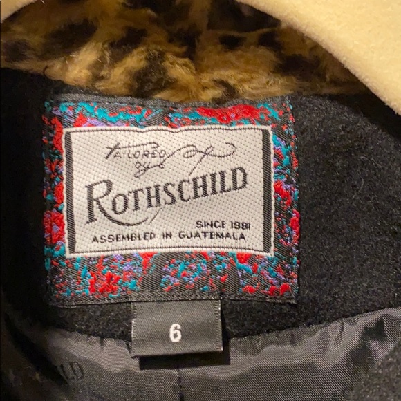 Girls Wool Rothschild Winter Dress Coat - Picture 3 of 7